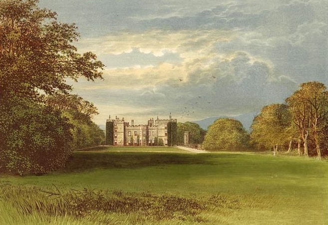  Istana Chillingham, Northumberland